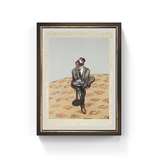 Ritratto di George Dyer di Francis Bacon su pregiata carta Amalfi