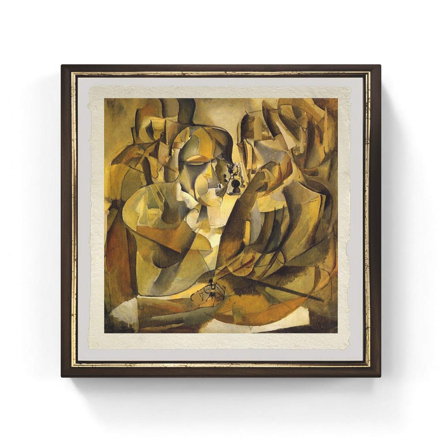 Ritratto dei giocatori di scacchi di Marcel Duchamp su pregiata carta Amalfi