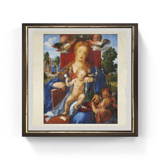 Madonna del Lucherino di Albrecht Dürer su pregiata carta Amalfi