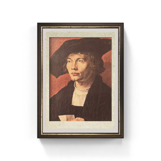 Ritratto di Bernhart von Reesen di Albrecht Dürer su pregiata carta Amalfi