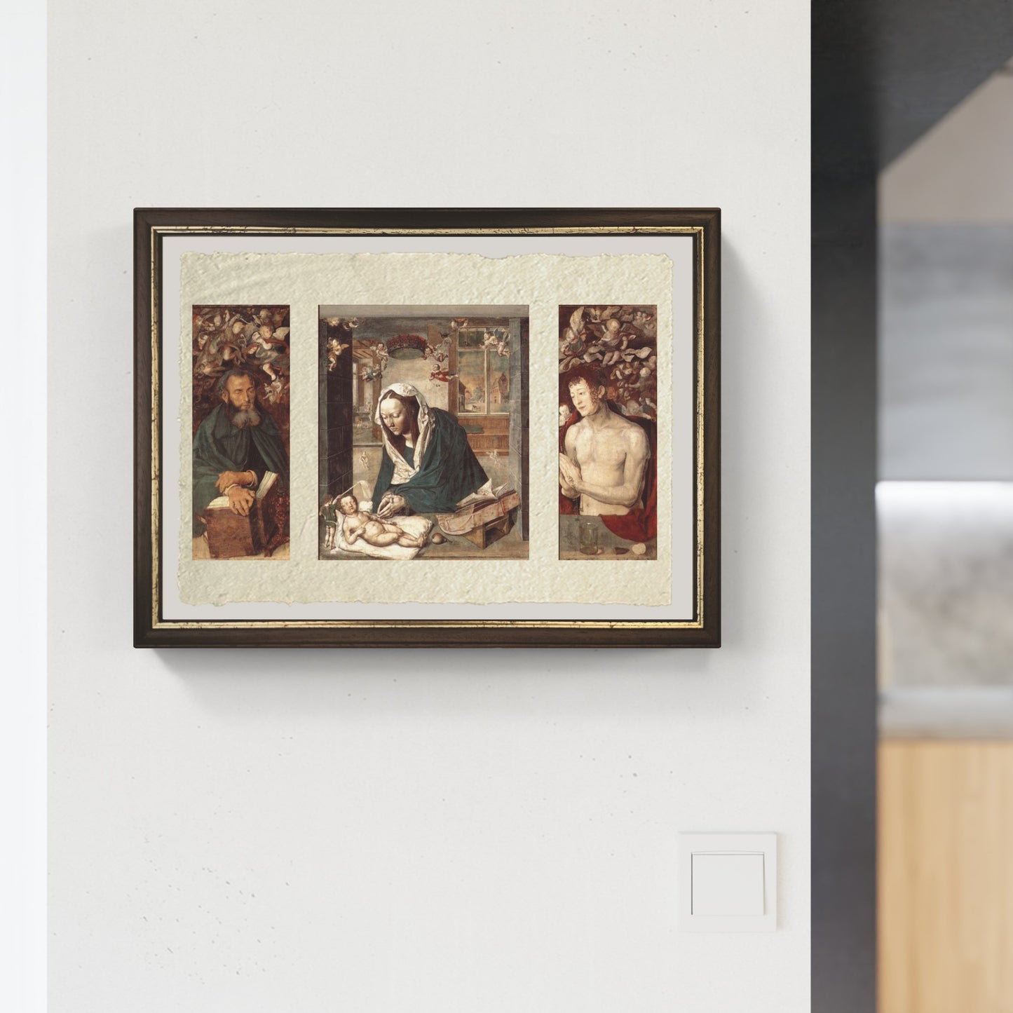 Altare di Dresda di Albrecht Dürer su pregiata carta Amalfi