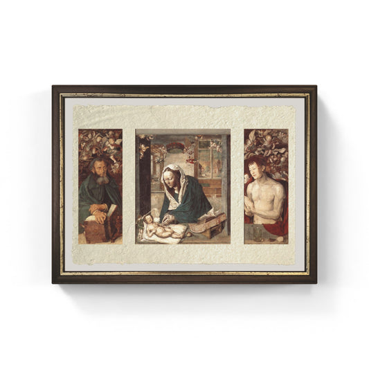 Altare di Dresda di Albrecht Dürer su pregiata carta Amalfi