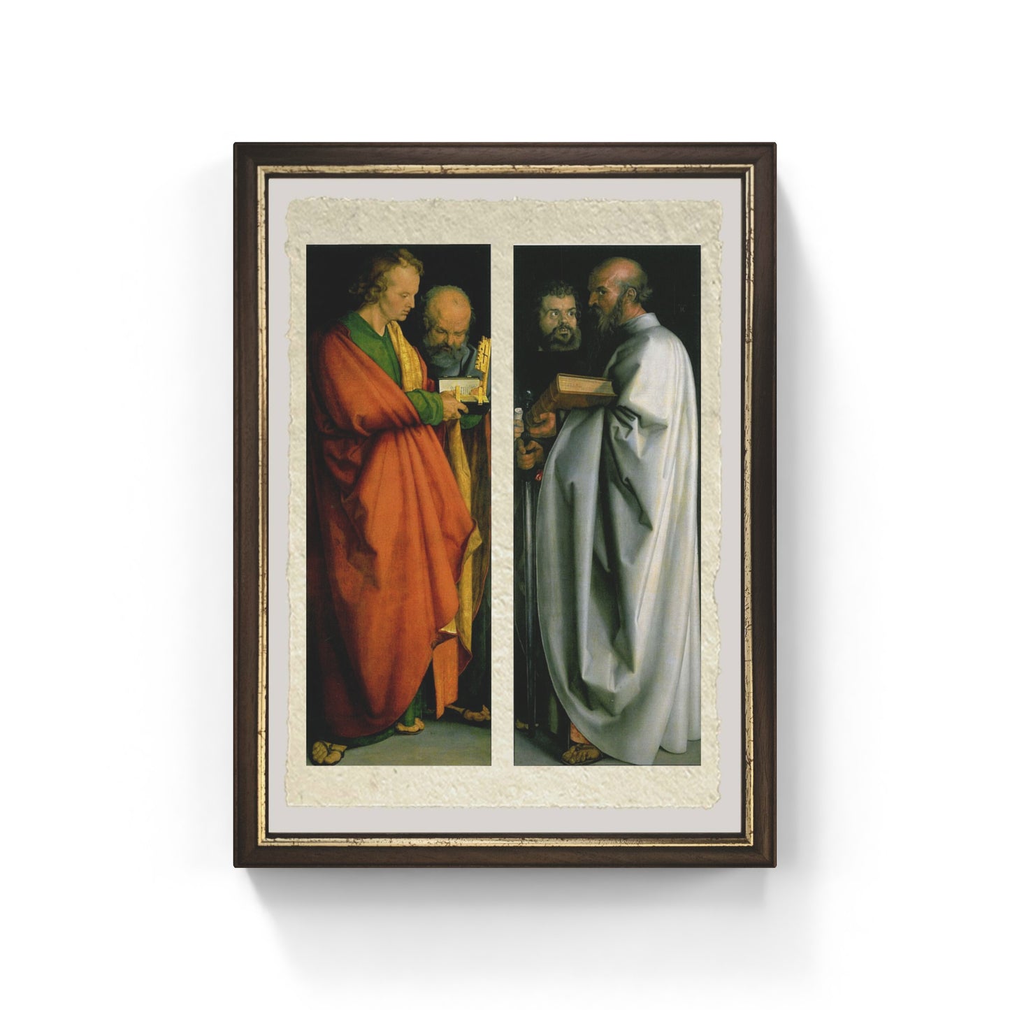 Quattro Apostoli di Albrecht Dürer su pregiata carta Amalfi