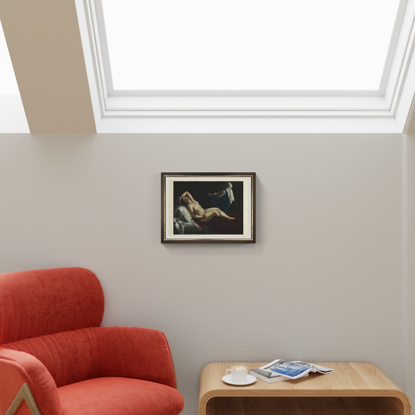 Danaë by Artemisia Gentileschi on refined Amalfi paper