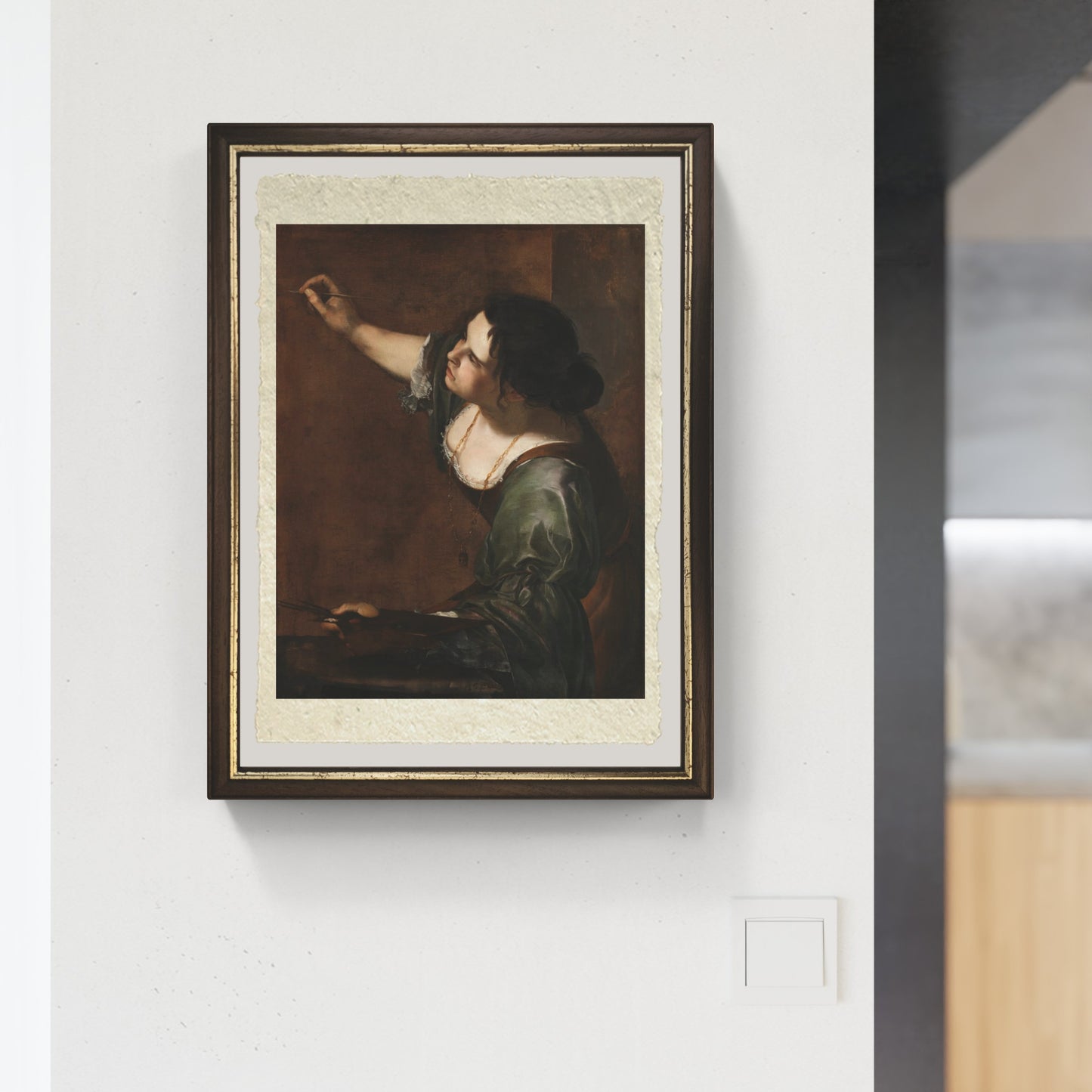 Sleeping Venus, Artemisia Gentileschi on refined Amalfi paper