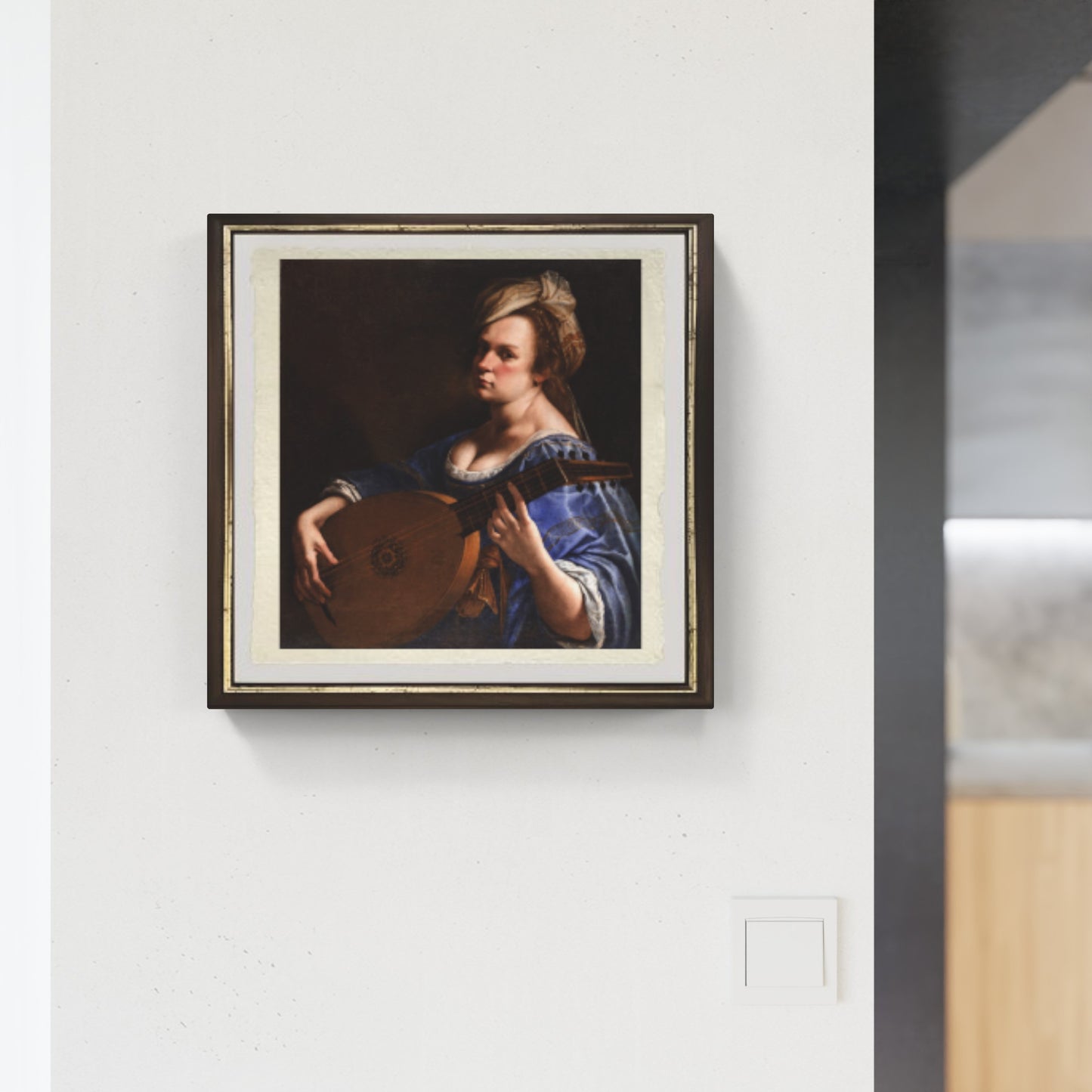 Sleeping Venus, Artemisia Gentileschi on refined Amalfi paper