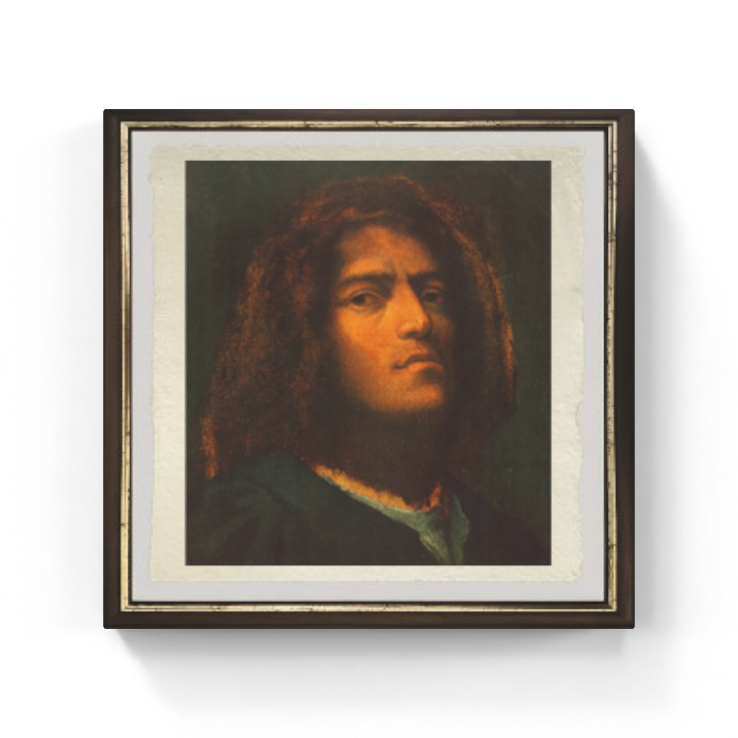 Autoritratto di Giorgione su pregiata carta Amalfi