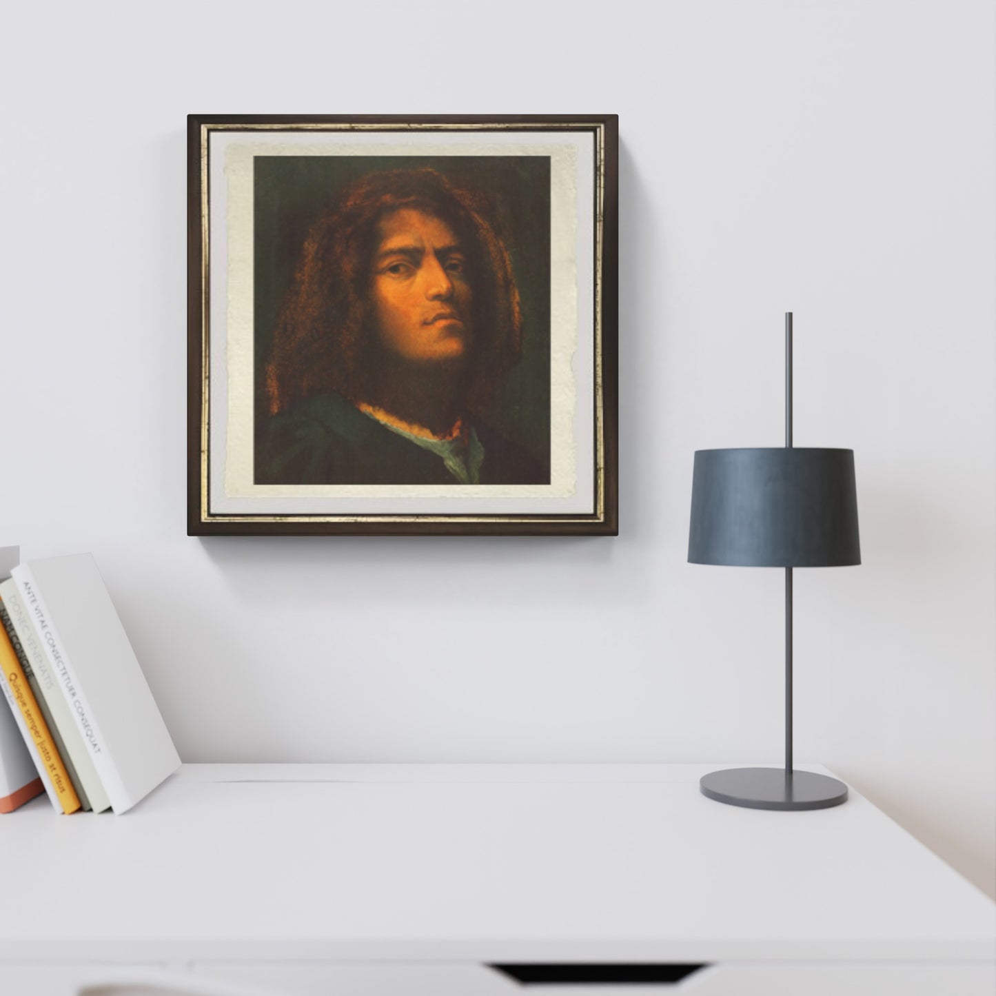 Autoritratto di Giorgione su pregiata carta Amalfi