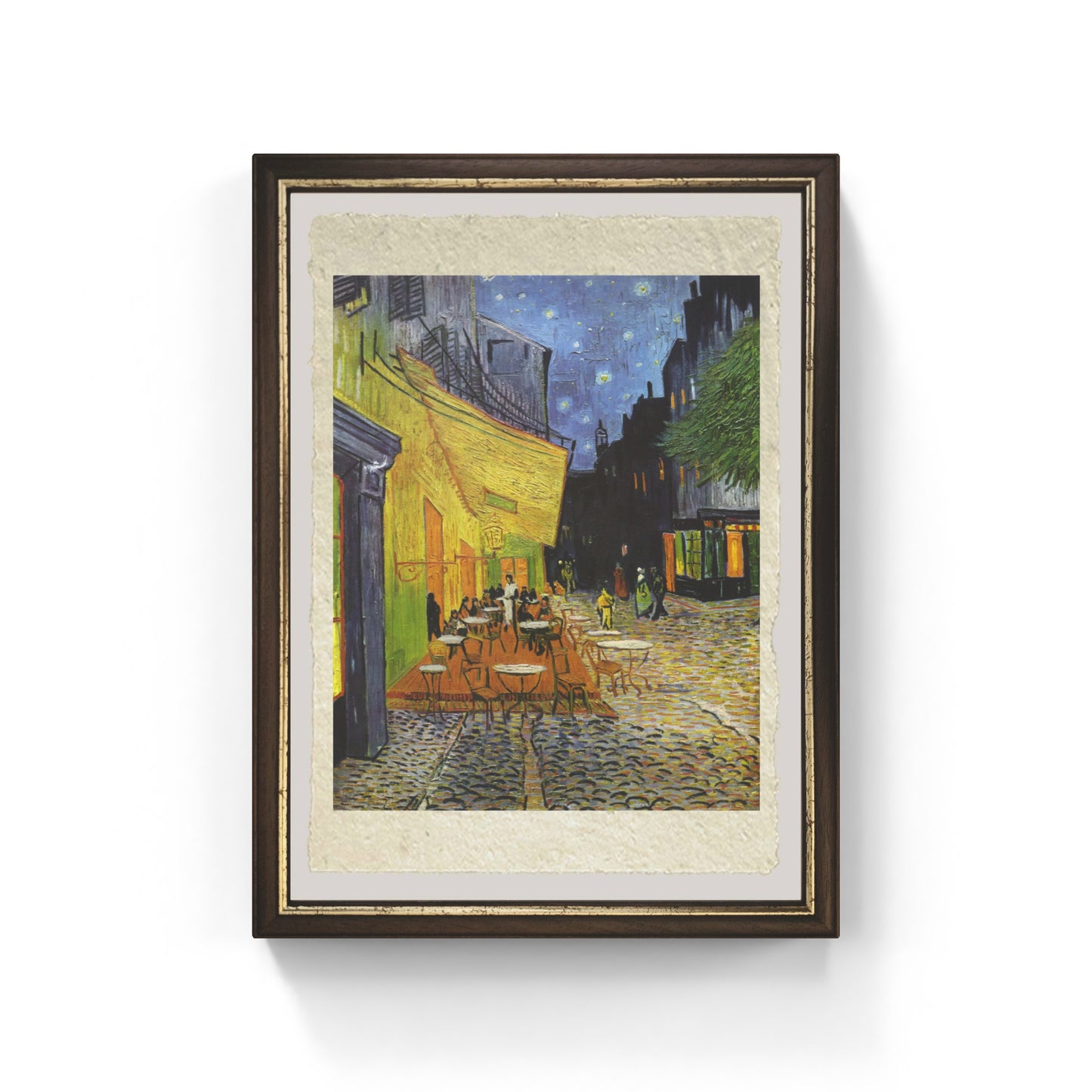 Still life with two sunflowers, Van Gogh. Reproduction