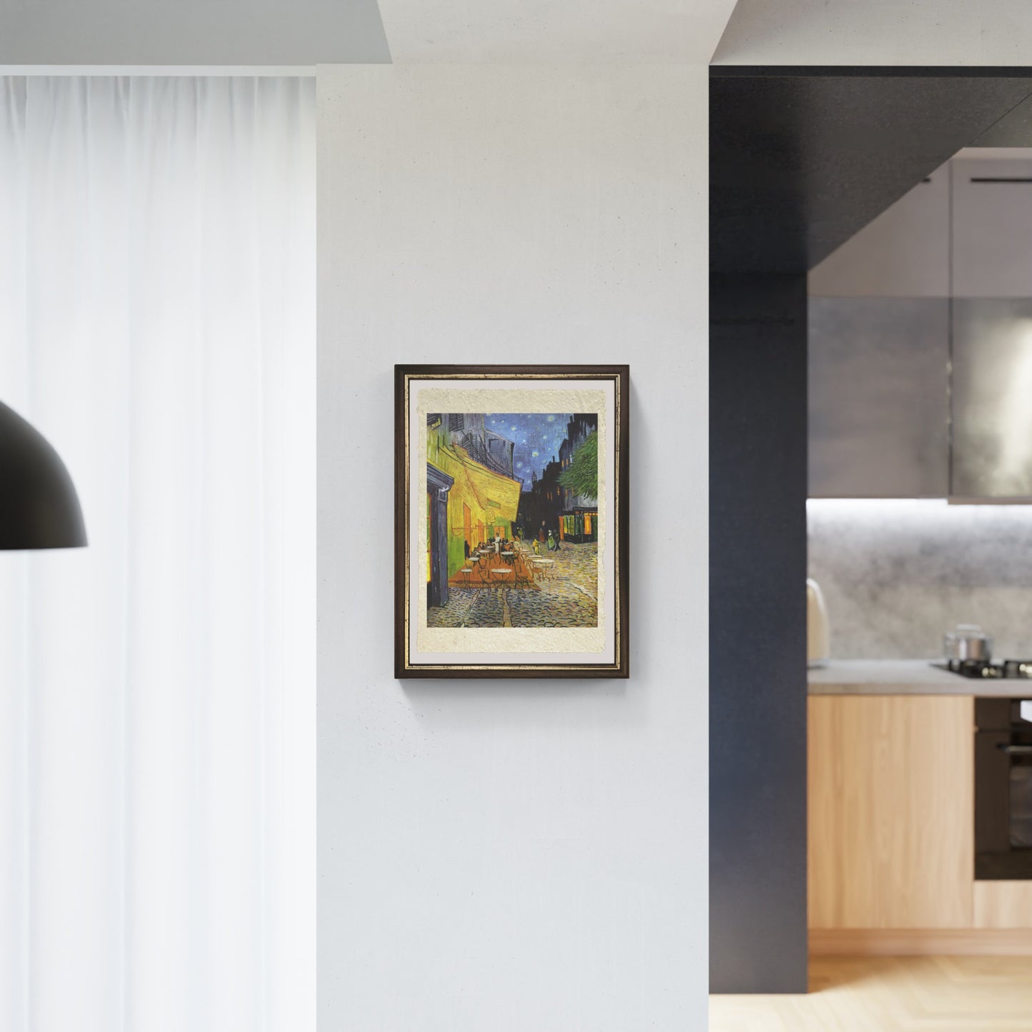 Still life with two sunflowers, Van Gogh. Reproduction