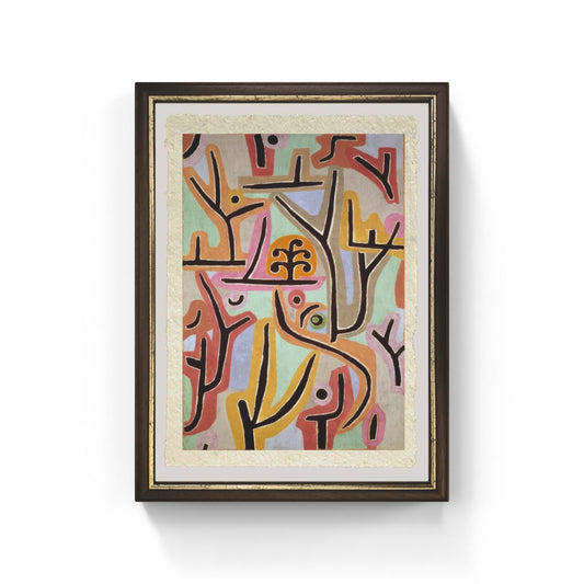 Parco nei pressi di Lu di Paul Klee su pregiata carta Amalfi