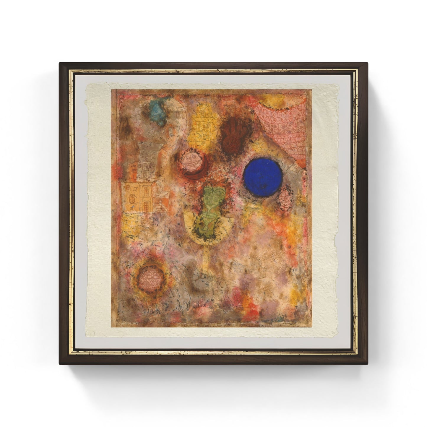 Giardino magico di Paul Klee su pregiata carta Amalfi