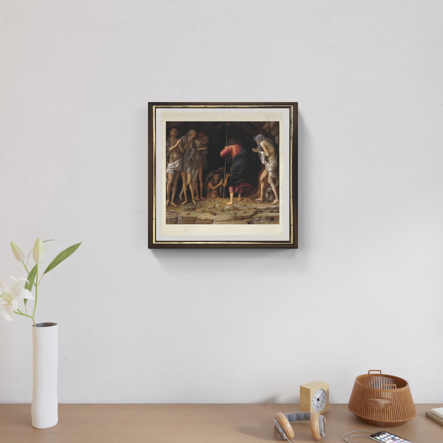 Discesa al Limbo di Andrea Mantegna su pregiata carta Amalfi