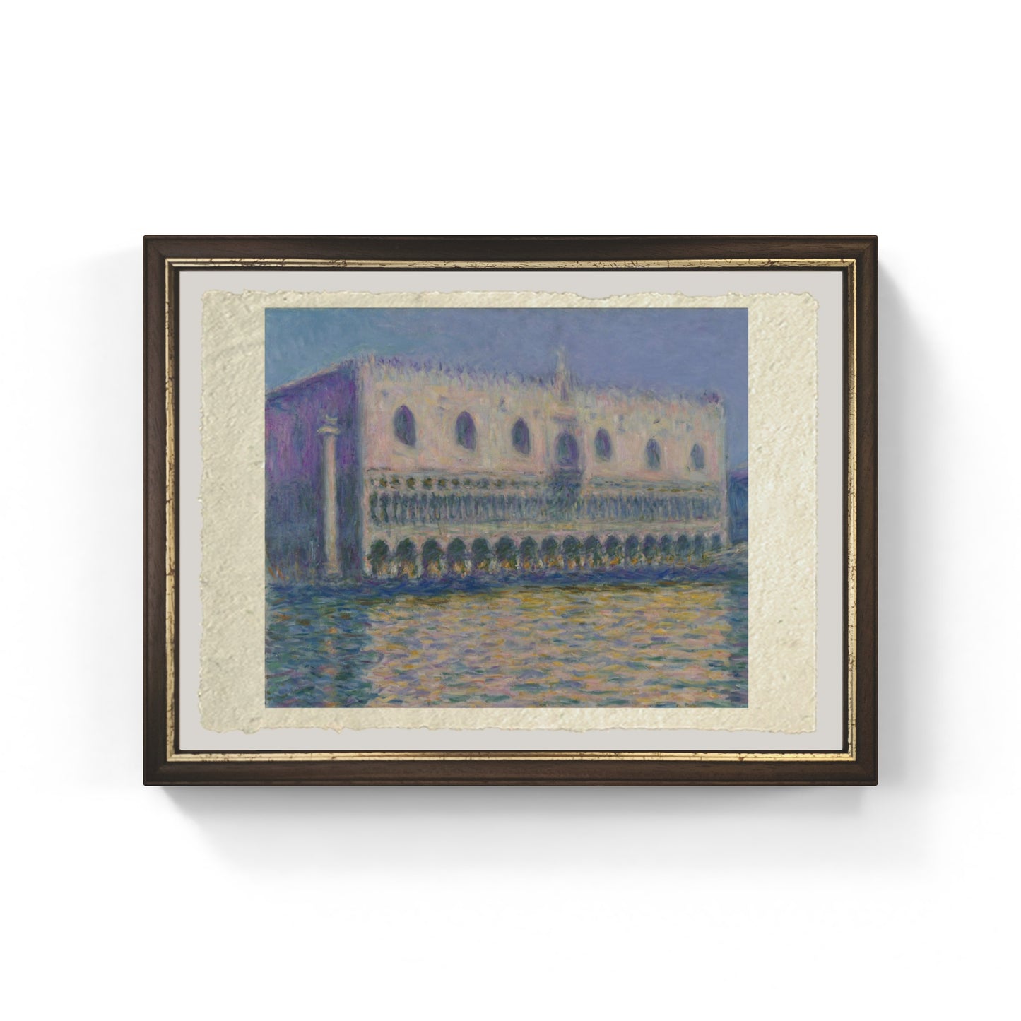 The Doge's Palace by Claude Monet on refined Amalfi paper