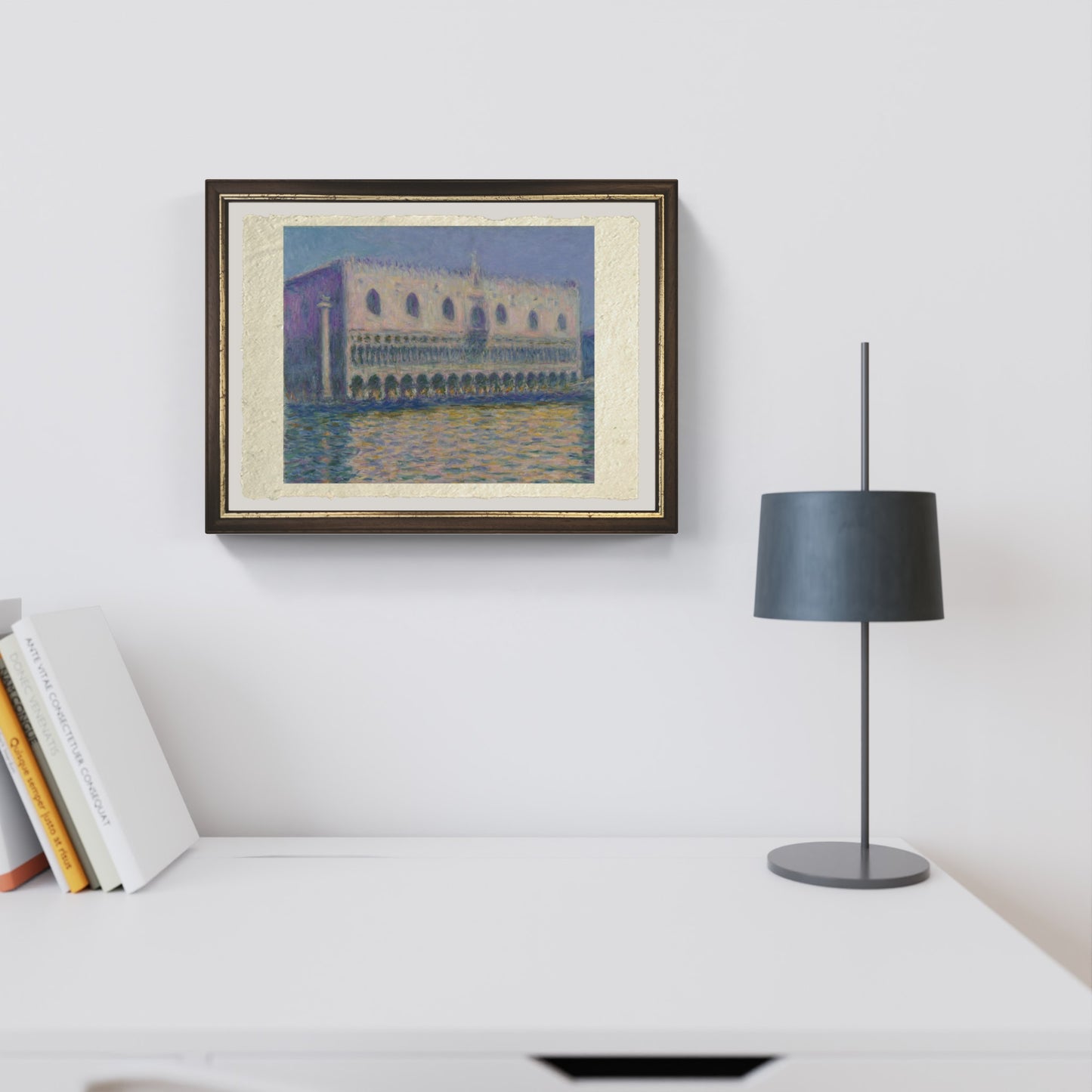 The Doge's Palace by Claude Monet on refined Amalfi paper