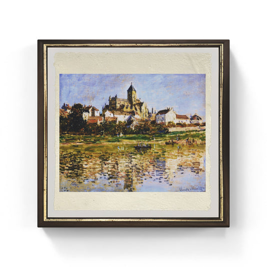 The Church of Vetheuil by Claude Monet on refined Amalfi paper
