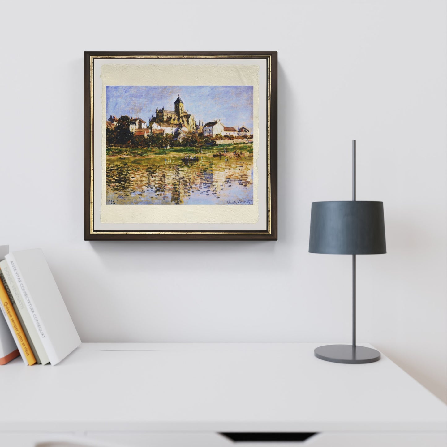 The Church of Vetheuil by Claude Monet on refined Amalfi paper