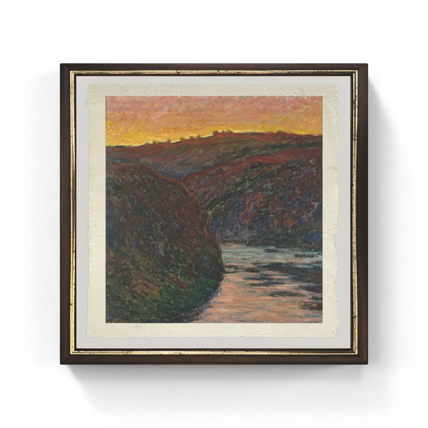 The valley of the Creuse by Claude Monet on refined Amalfi paper