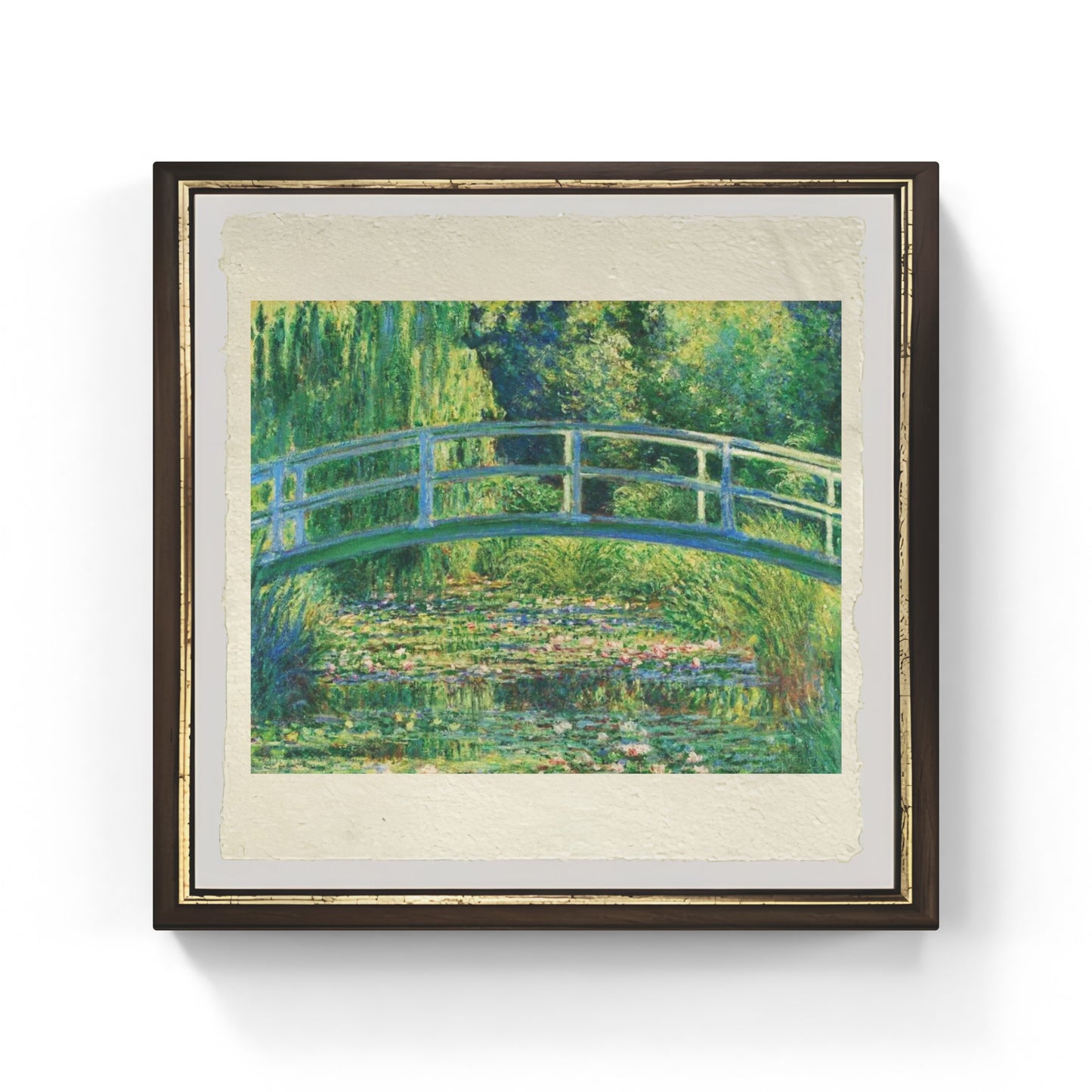 The Water Lily Pond, painting by Claude Monet