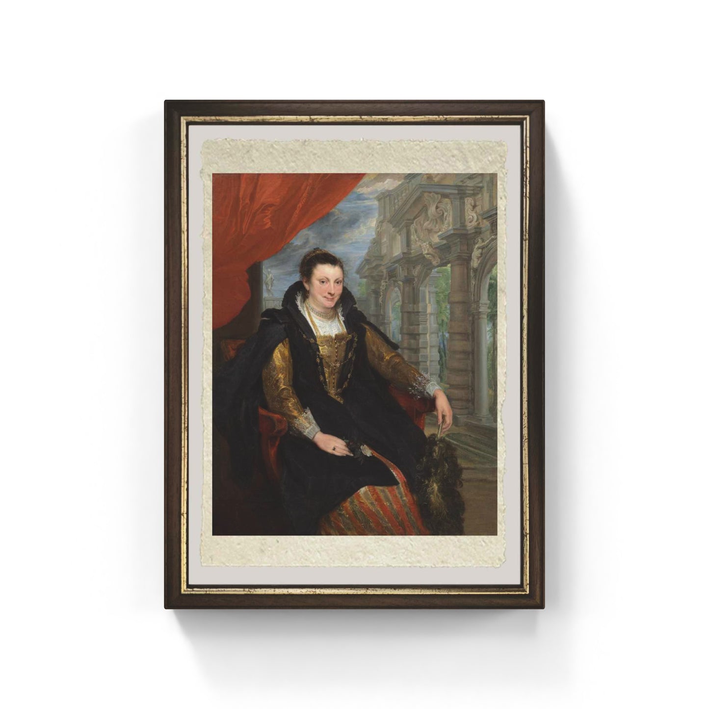 Isabella Brandt on fine Amalfi paper