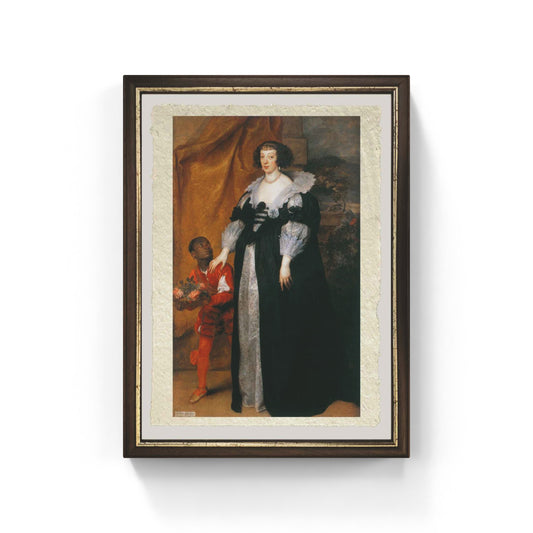 Principessa Enrichetta di Lorena su pregiata carta Amalfi