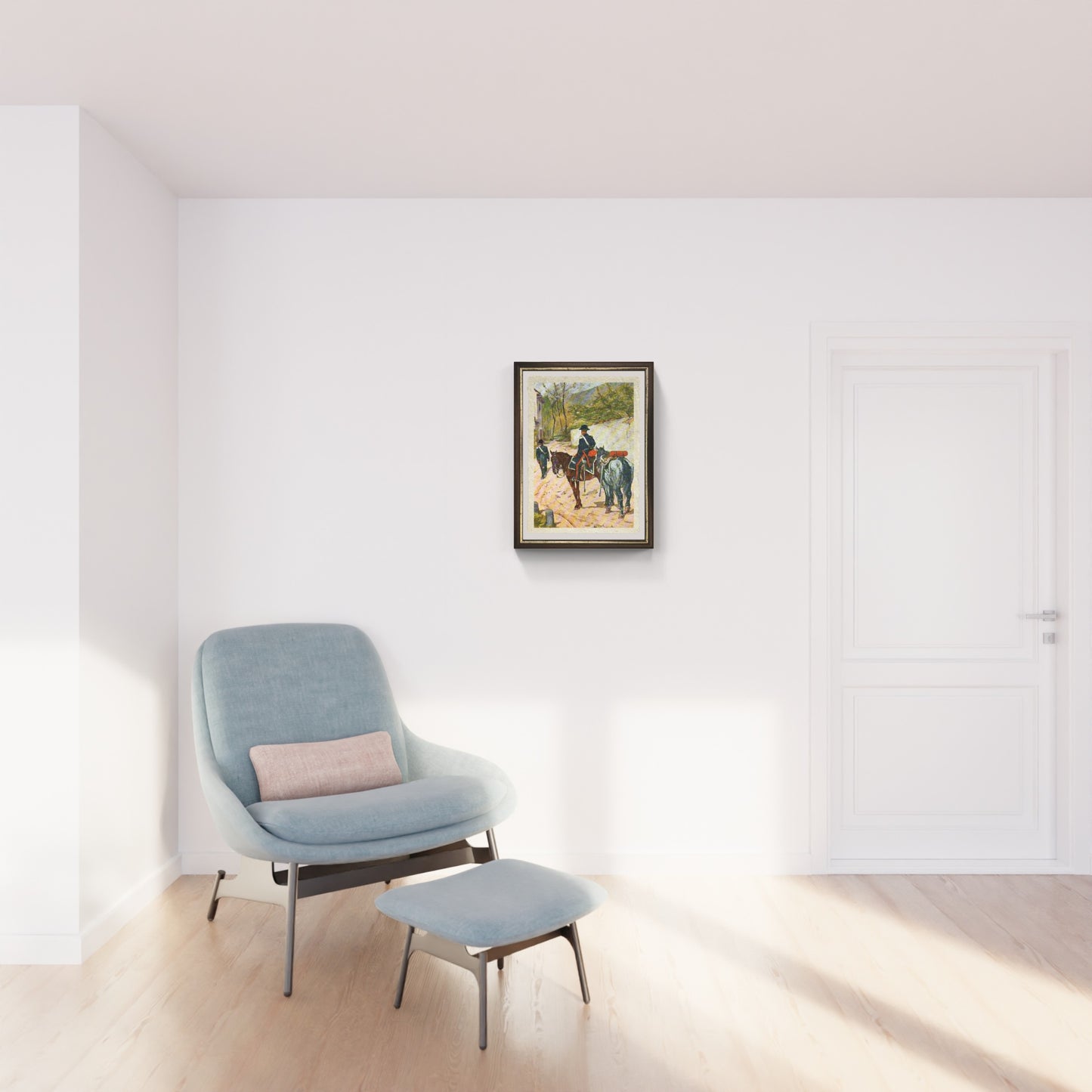 Carabinieri a cavallo in ricognizione di Giovanni Fattori