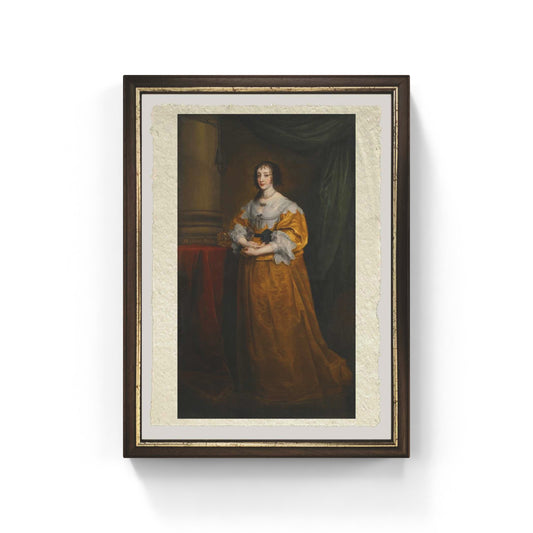 Regina Enrichetta Maria su pregiata carta Amalfi