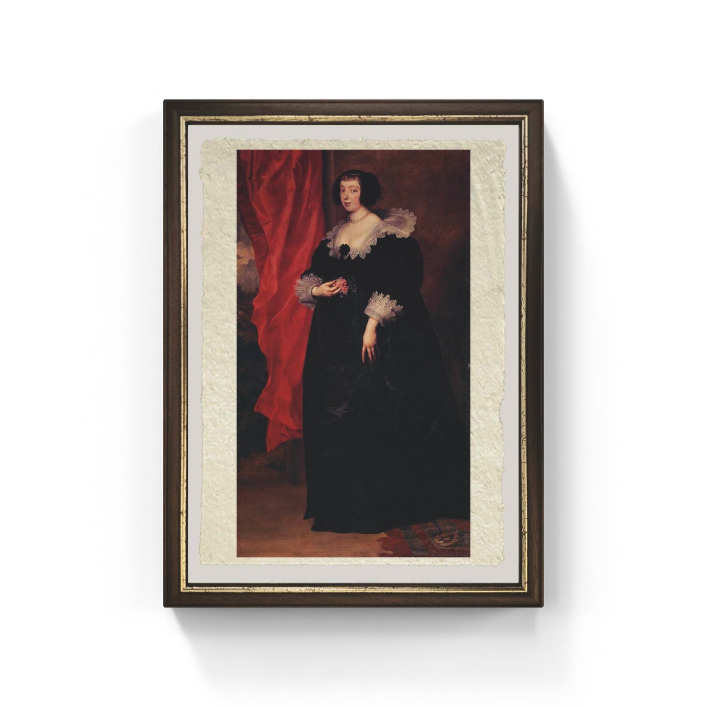 Margaret of Lorraine, Duchess of Orléans on fine Amalfi paper