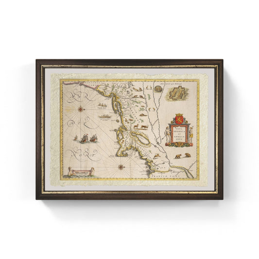 Map of New Belgium 1640 - Joan Blaeu