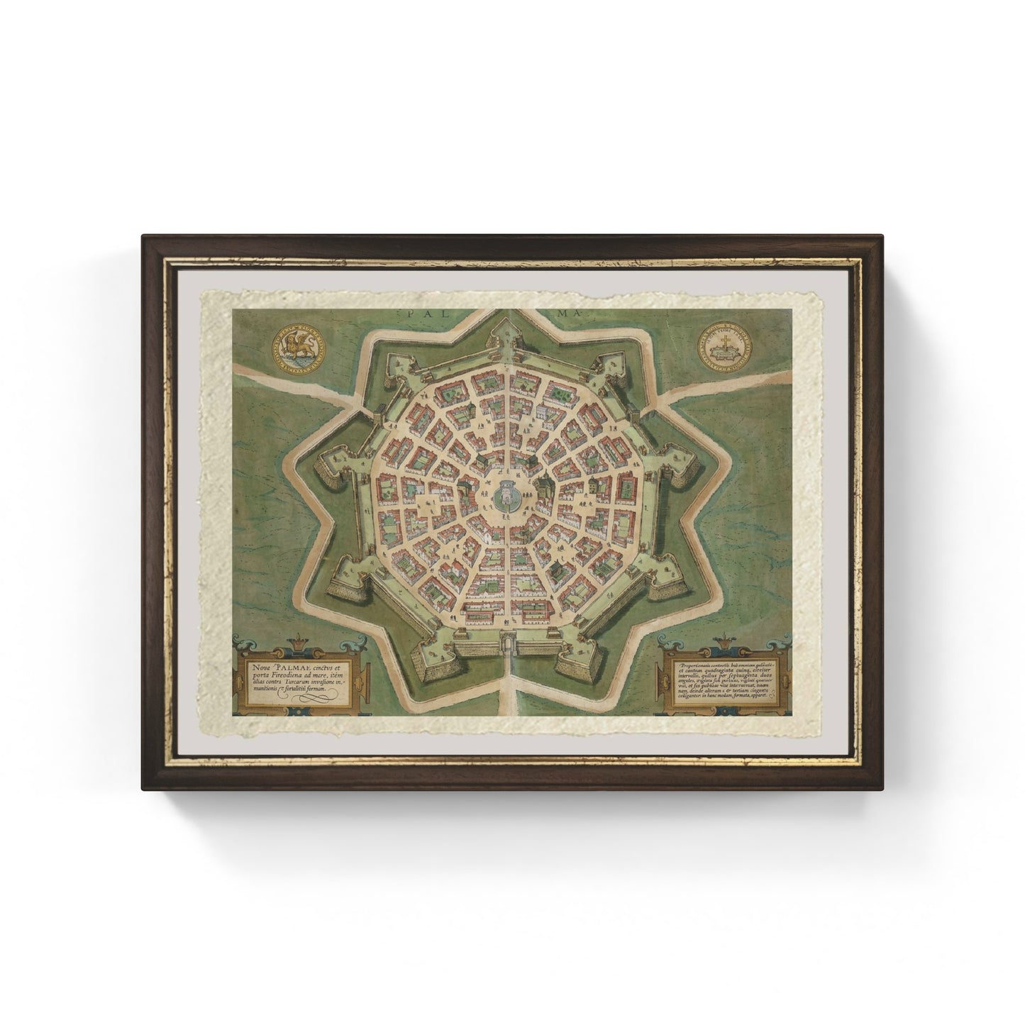 Map of Palma - Joris Hoefnagel