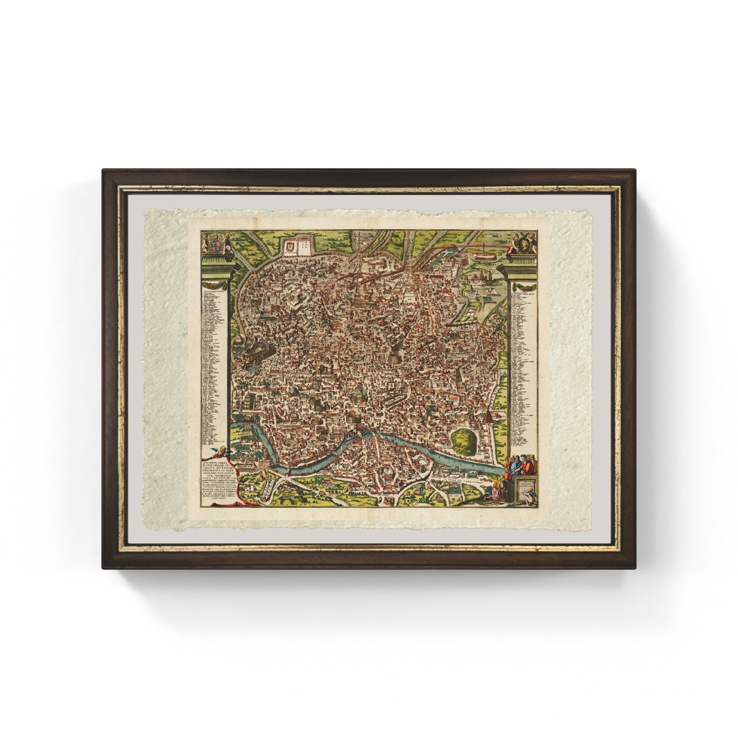 Antiquae Urbis Romae Imago Accuratiss Ex Vetustis Monumentis (1696) 