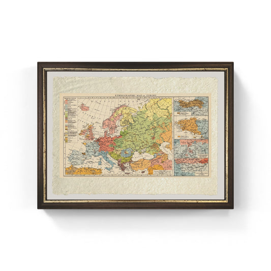 Ethnographic map of Europe