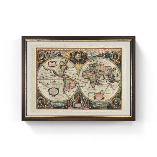 New World Map - Henricus Hondius II