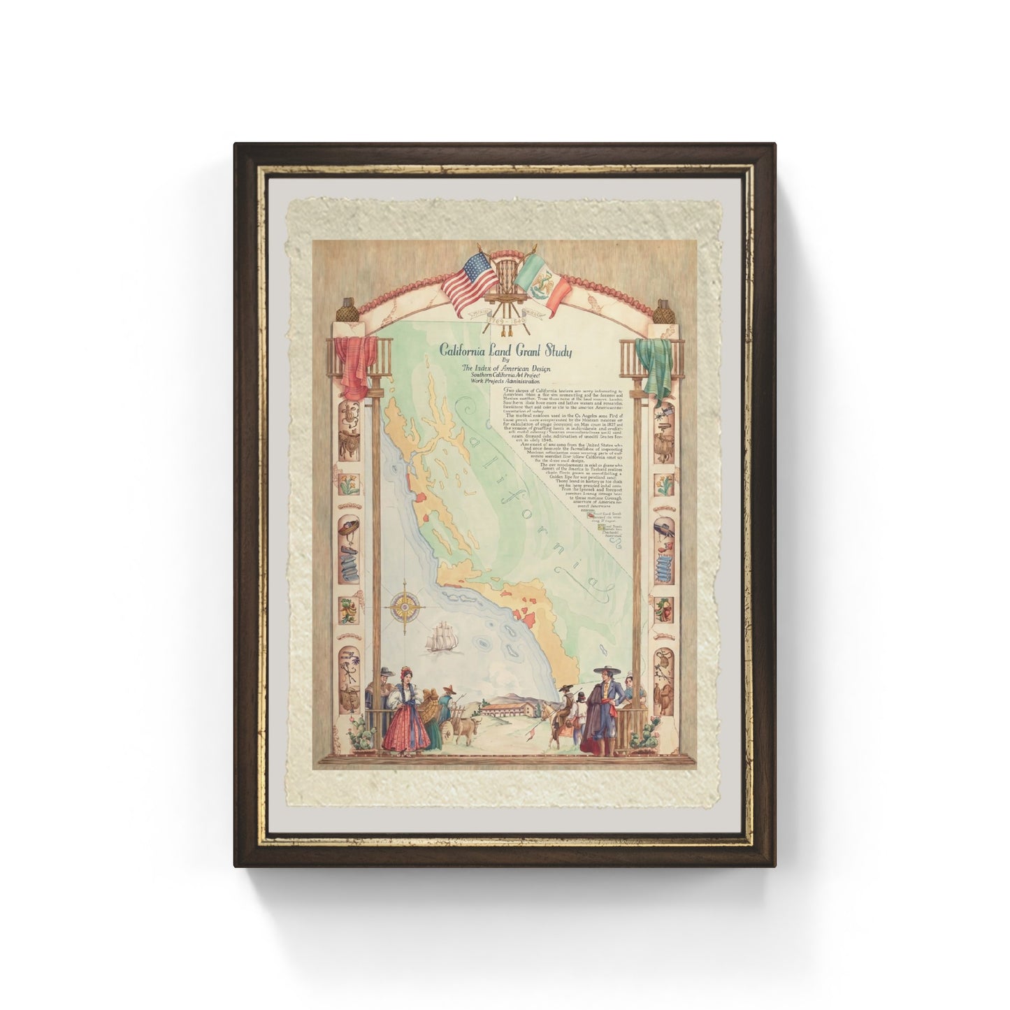 California Land Grants Map - Hal Blakeley