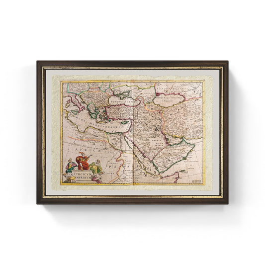 Map of the Ottoman Empire - Frederick de Wit