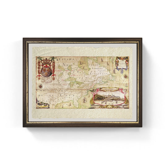 Map of Canada - Jean Baptiste Louis Franquelin