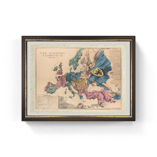 The Avenger: An Allegorical Map of War for 1877