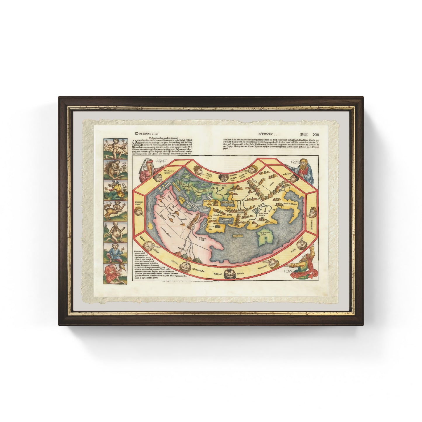 1493 Hartmann Schedel World Map