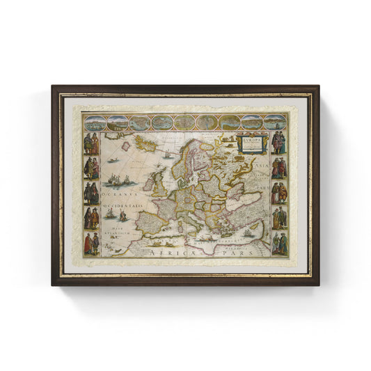 Map of Europe - Willem Blaeu