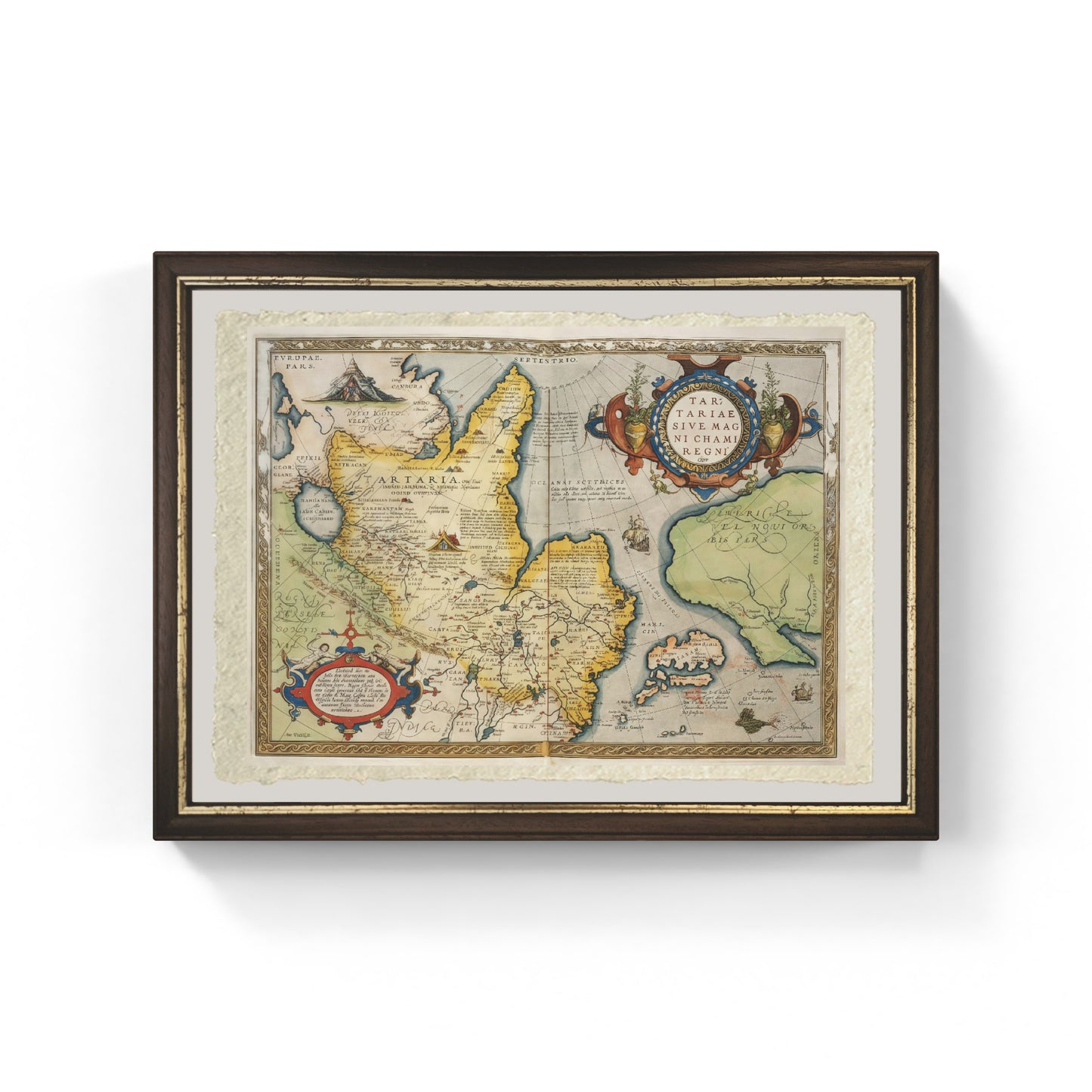 Abraham Ortelius's Map of Tartary
