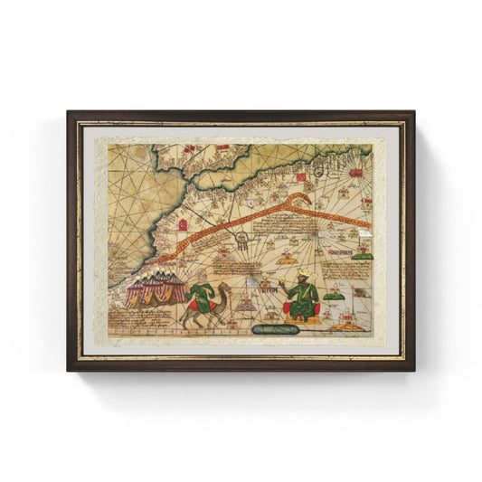 Catalan Atlas of North Africa 1381 - Abraham Cresques