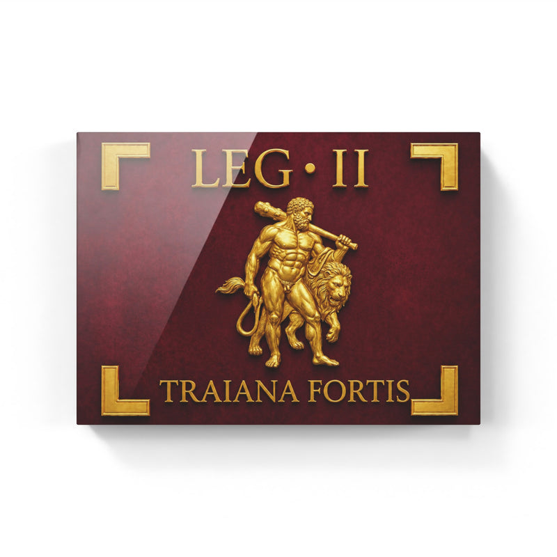 Vessillo romano della Legio II Traiana Fortis con Ercole, riproduzione storico-filologica - Trizio Editore