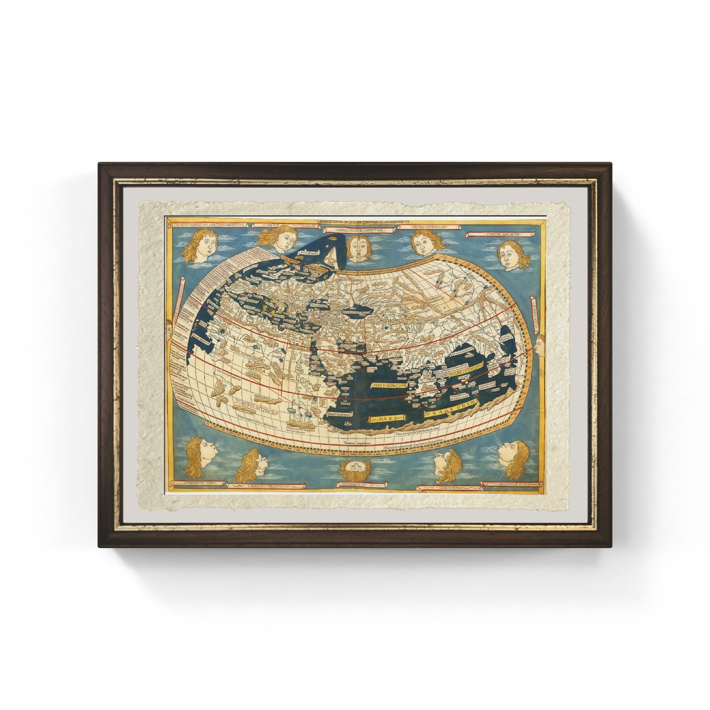 Ptolemy's world map, 1482 - Ptolemy