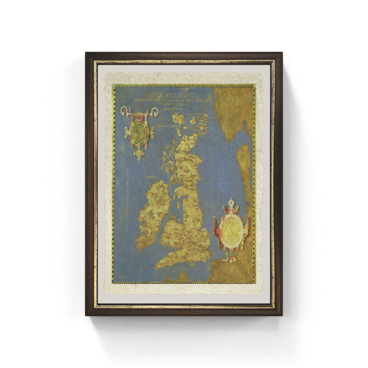 16th Century Map of the British Isles, 1575 - Stefano Bonsignori