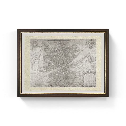 Map of Florence, 1584 - Stefano Bonsignori