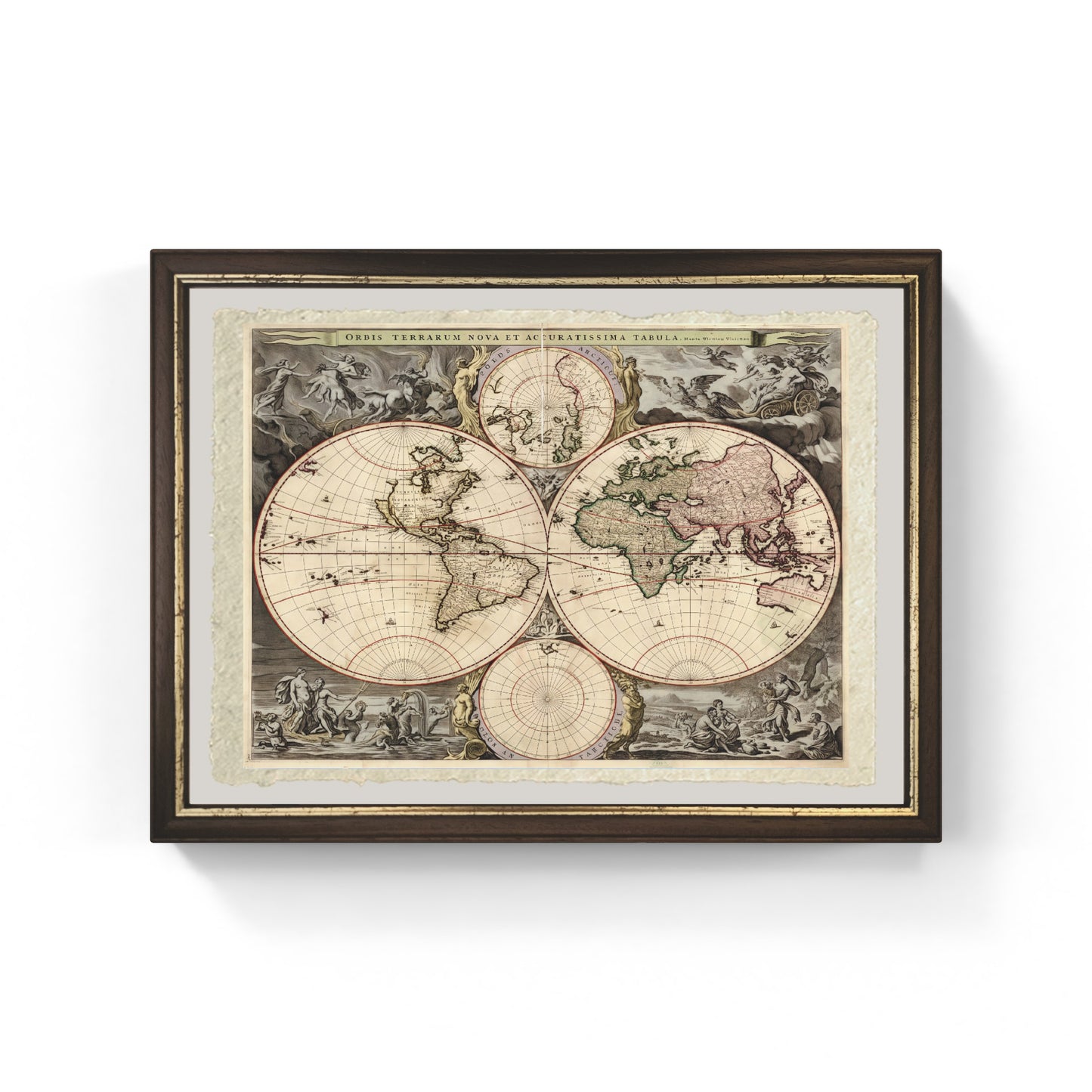 Mappa del mondo, 1690 - Nicolaes Visscher