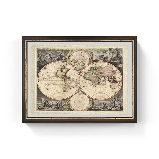 World Map, 1690 - Nicolaes Visscher