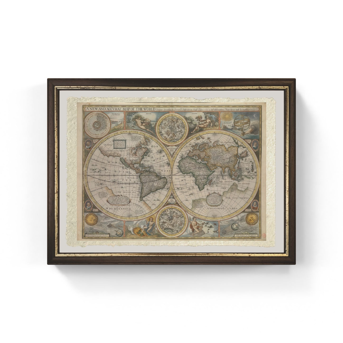 World map - John Speed