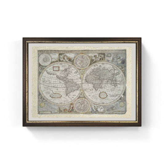 Map of the World, 1676 - John Speed
