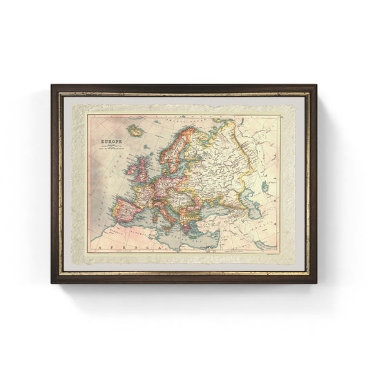 Map of Europe - 1902